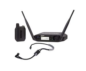Microphone sans Fil Professionnel Shure Glxd14+/Sm35 à Double Bande - Autonomie de Batterie de 12 Heures, Portée de 30M | Micro-Casque Sm35, Récepteur à Canal Unique