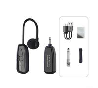 Microphone sans fil rechargeable pour saxophone Portée 48,8 m | Liberté sans fil 2,4 G, portée de 48,8 m, idéale pour les grandes scènes, rechargeable pour batterie, mouvement sans câble