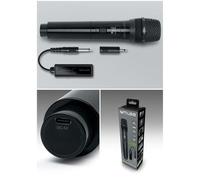 Microphone sans-fil (RF) SONO unidirectionnelle cardioïde - Jack 6.35 mm - Adaptateur Jack 3.5 mm