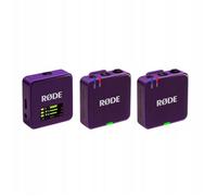 Microphone sans fil - RODE - Wireless Go III - Violet - Omnidirectionnel - 7h autonomie