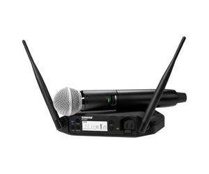 Microphone sans fil - SHURE - GLXD24+E-SM58-Z4 - Double-bande - Capsule SM58 - Son supérieur