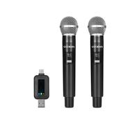 Microphone Sans Fil USB Type-C pour Smartphone, Compatible PC et Prêt à L'Emploi