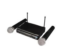 Microphone sans fil - VELLEMAN - HQMC10012 - 2 canaux - UHF - 40 Hz-18 kHz
