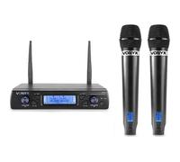 Microphone sans fil - VONYX - WM62 - 16 canaux UHF - Rechargeable - Idéal karaoké et conférences