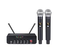 Microphone Sans Fil X7, Système De Karaoké 5.0, Bluetooth, Réverbération, Interface Fibre Optique Et Entrée Coaxiale For Karaoké Dans Les Églises(With 2 Mic)