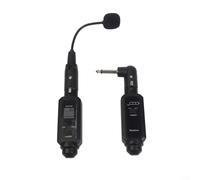 Microphone saxophone sans fil, émetteur récepteur UHF pour saxophone trompette Erhu Instruments de musique, système audio rechargeable (1 en 1)