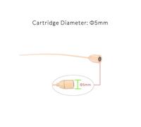 Microphone Serre-Tête à Condensateur Électret 4 Broches, Filaire, Double Contour D'Oreille, Prise XLR 4 Broches