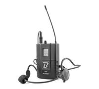 Microphone serre tête - BoomTone DJ - UHF Headset F2 - Sans fil - Fréquence 682.2 Mhz - Dynamique cardioïde