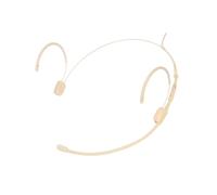 Microphone Serre-Tête Filaire à Condensateur Électret 4 Broches avec Double Crochet D'Oreille et Prise Filetée 3,5 mm