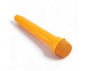 Microphone simulé en plastique pour costumade | Faux microphone léger en ABS pour performance sur scène, répétition de discours et photographie (#11)