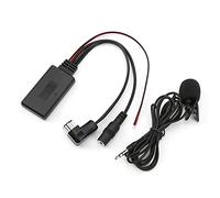 Microphone Stéréo de Voiture, Microphone Stéréo de Voiture Bluetooth 5.0 avec Remplacement de Câble Audio AUX pour Radio Pioneer IP-BUS