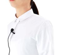 Microphone stéréo USB omnidirectionnel - Mini-microphone à pince tragique de 150 cm pour PC et ordinateur