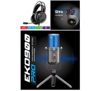 Microphone Streaming Music Gaming ASMR CARDÏODE Podcasting Voix-off et instruments de musique + Casque Gamer PRO H7 SWITCH PC XBOX
