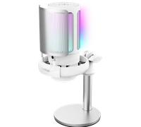 Microphone sur pied Trust GXT 238W Auron (Blanc)