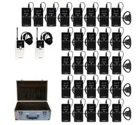 Microphone Système de Guide Touristique sans Fil Retekess TT116, 200M, Boîtier de Chargement 30 Emplacements, pour Tourisme,