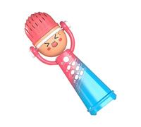 Microphone Toddler, Microphone pour enfants,Microphones de karaoké sans fil amusants avec lumière | Jeu de puzzle changeant de voix amusant, jouet musical sensoriel pour garçons et filles