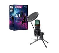 Microphone USB - Art - MIART AC-02 - LED - Cardioïde - 20Hz à 20000Hz