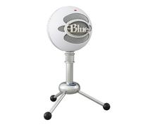 Microphone USB Blue Snowball pour Enregistrement, Streaming, Podcast, Gaming sur PC et Mac - Blanc