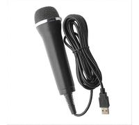 Microphone USB compatible avec Switch, Wii, PS4, PS3, Xbox One, Xbox 360, PC et PS2 pour le karaoké et les jeux musicaux