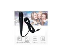 Microphone usb filaire 3m / 9. 8ft mic haute performance pour switch ps4 wii u pc - noir