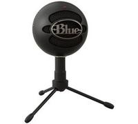 Logitech Microphone USB Blue Snowball Ice – à condensateur, capsule cardioïde, Plug'n'Play, Noir