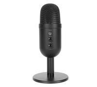 Microphone USB, Microphone à Condensateur de Jeu USB avec éclairage RVB et Contrôle du Gain, Contrôle du Volume, Micro Cardioïde D'ordinateur pour Streaming Podcast ASMR