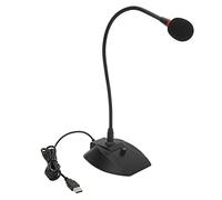 Microphone USB, Microphone à Condensateur Vocal Filaire Monté sur Table avec Filtre Anti-, Microphone PC D'ordinateur pour Cours en Ligne en Direct