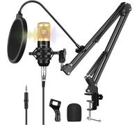 Microphone Usb, Microphone Pc, Jeu De Microphone, Microphone De Streaming, Microphone De Podcast, Radio De Studio, Kit De Microphones Vocaux Avec Suspension, Bras C Aux, Support Amortisseur[X1782]