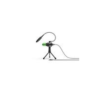 Mobility Lab - ML307176 - Kit Vlogging - Microphone RGB - Filtre Anti-bruits avec Bras Flexible - Trépied de Bureau Anti Chocs, Support Rotatif 180° - pour vidéos tiktok/Steam