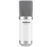 Microphone USB - WOODBRASS - UM1 - Cardioïde - Blanc - Enregistrement Home Studio