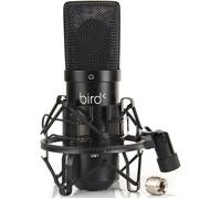 Woodbrass Microphone USB Bird UM1 G – Cardioïde à condensateur – PC/Mac – Noir