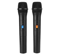 Microphone VHF sans Fil Universel, Son Riche pour Discours karaoké, Plug and Play pour Performances en Direct, Réunions, Micro Portable de Réception USB pour Toutes Les Activités Noir (1 à 2)