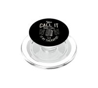 Microphone Vintage You Call It Music I Call It My Therapist PopSockets PopGrip pour MagSafe