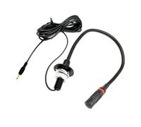 Microphone vocal conducteur 3,5 mm col de cygne flexible, A | Support flexible col de cygne pour système d'avis de passager de véhicule pour communication passager, conducteur de bus