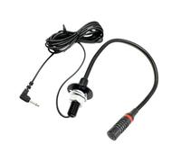 Microphone vocal conducteur 3,5 mm Col de cygne flexible, B | Support flexible col de cygne pour système d'avis de passager de véhicule pour communication passager, conducteur de bus