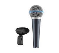 Microphone Vocal Dynamique Haute Fidélité Beta 58A Pro Performance Pour Scène En Direct Spectacle De Fête Réunion École Église.