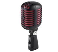 Microphone vocal dynamique rétro classique professionnel, micro pivotant en métal, pour performances live et karaoké