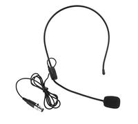 Microphone XLR 3 broches pour guide d'usure de la tête, microphone à condensateur, haut-parleur, guide pédagogique, conférence, répartiteur de casque