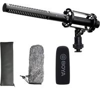 Microphone Xlr Shotgun By-Bm6060, Micro À Condensateur Super Cardioïde Avec Alimentation Fantôme 24 48 V Pour Appareil Photo, Caméscope, Film, Interview, Programme Tv, Baladodiffusion[X168]
