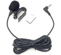 Microphone ZJ025MR Mono 2.5mm Lavalier Clip-on 3m Noir Noir G