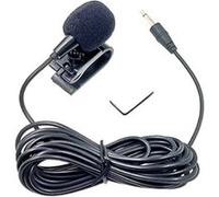Microphone ZJ025MR Mono 2.5mm Lavalier Clip-on 3m Noir Noir G