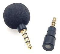 Microphone ZJ040MR 4broches 3.5mm portable Mini droit Noir Noir G