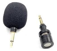 Microphone ZJ052MR-01 Mono 3.5mm portable Mini droit Noir Noir G
