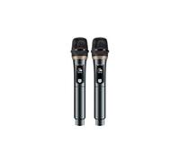 Microphones sans fil DSP 192KHz Pro pour Ampli / Enceinte Ecran LED Portée 50m Noir