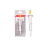 Micropipette de laboratoire, Mini pipette de laboratoire 10-200ul Pipette à volume fixe Micropipette à canal manuelle Équipement de laboratoire(20ul 2pcs)