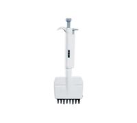 Micropipette mécanique à huit canaux Pipette manuelle volume réglable multicanaux, Résistant aux produits chimiques(50-300ul)