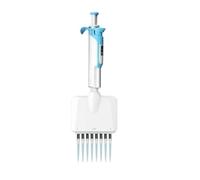 Micropipette réglable 10-100 µl/30-300 µl Pipette de laboratoire entièrement manuelle à 8 canaux(8 Channel 0.5-10ul)