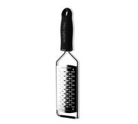 Microplane 45002 Gourmet Series Râpe à tranchant bidirectionnel, noire (1 pièce)