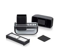 Microplane 48048 Hachoir à ail et trancheuse en acier inoxydable et plastique Noir