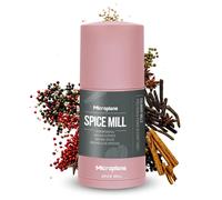 Microplane Moulin à Épices 2en1 - Bouton de Rose Moulin Manuel avec Lame en Ac